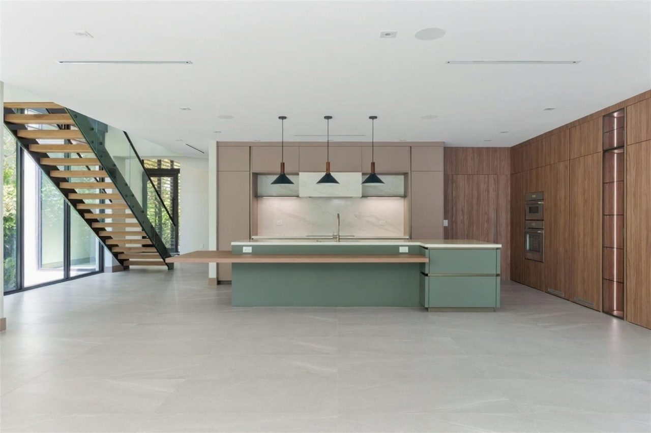 Morningside Residence custom staircase and architectural metals